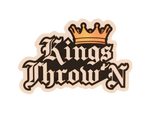 Kings Throw'N Static Window Cling - Kings Throw'N